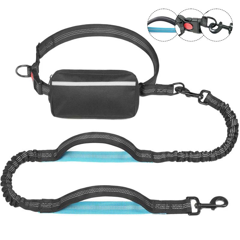 Hands Free Dog Leash With Zipper Pouch - Image 2