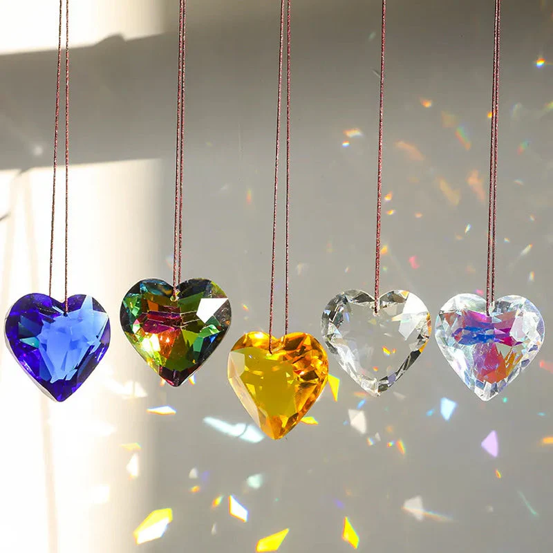 Hanging Heart Suncatcher Prism Crafts - Image 14