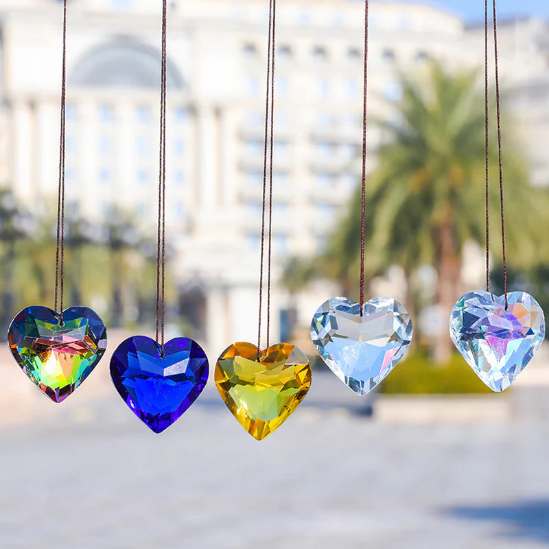 Hanging Heart Suncatcher Prism Crafts - Image 3