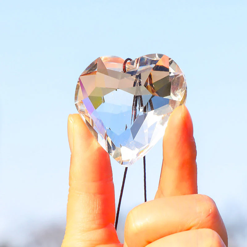Hanging Heart Suncatcher Prism Crafts - Image 4