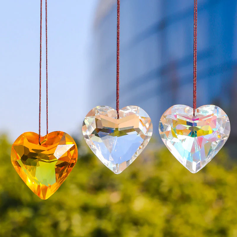 Hanging Heart Suncatcher Prism Crafts - Image 9