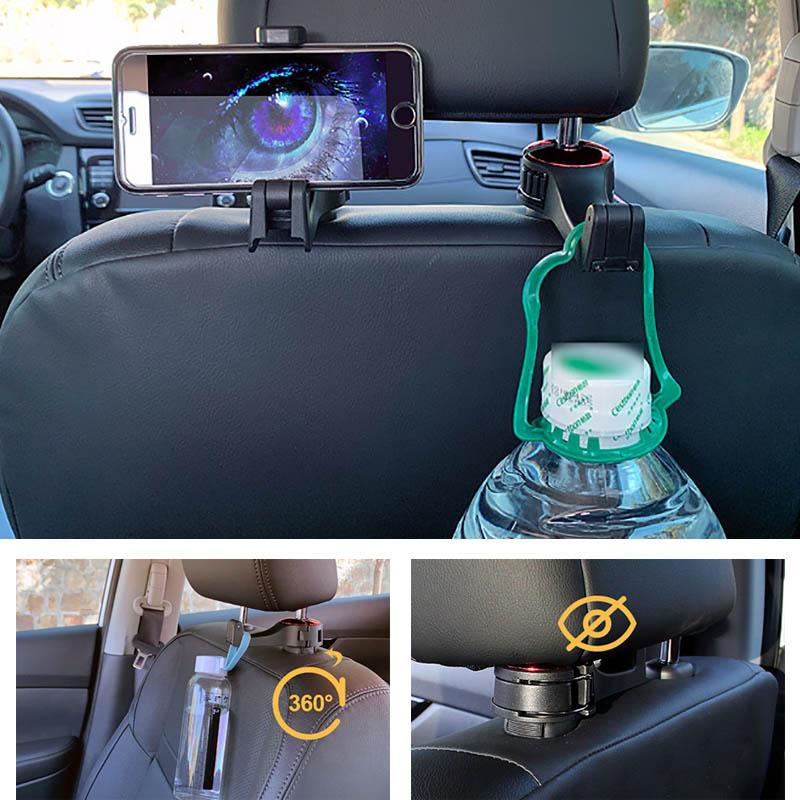 Headrest Bracket Car Hook - Image 8