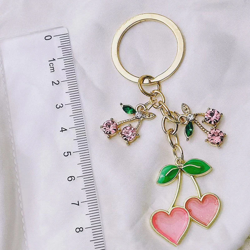 Heart & Cherry Keychain - Image 7