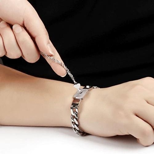 Heart Lock Bracelet & Necklace - Image 9