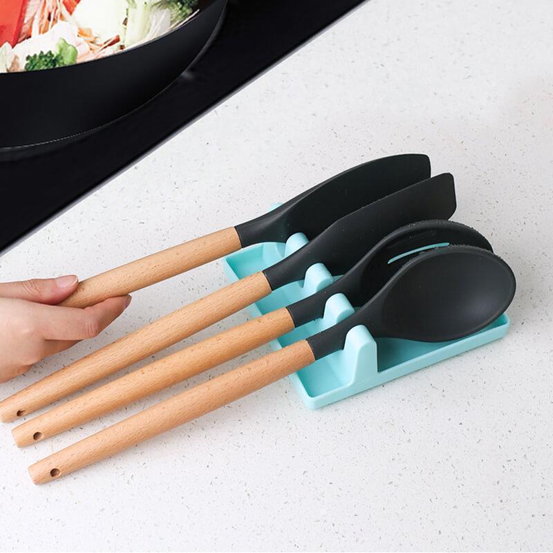 Heat Resistant Kitchen Utensil Spatula Holder - Image 7