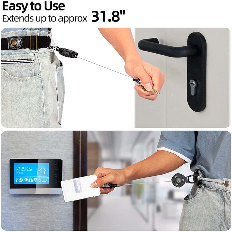 Heavy Retractable Keychain - Image 4