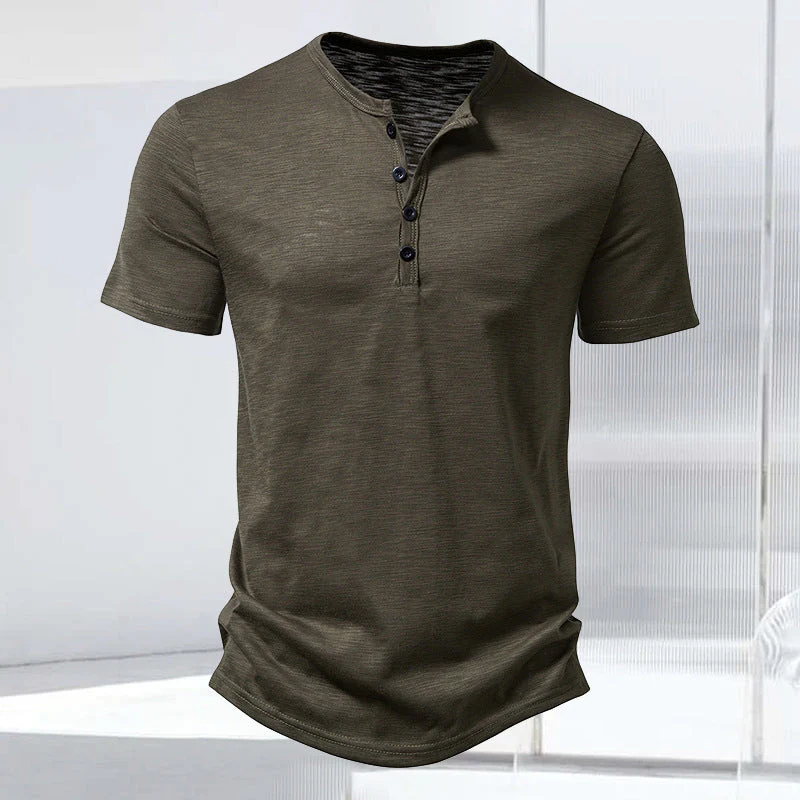 HENLEY SHORT SLEEVE SHIRT - Image 12