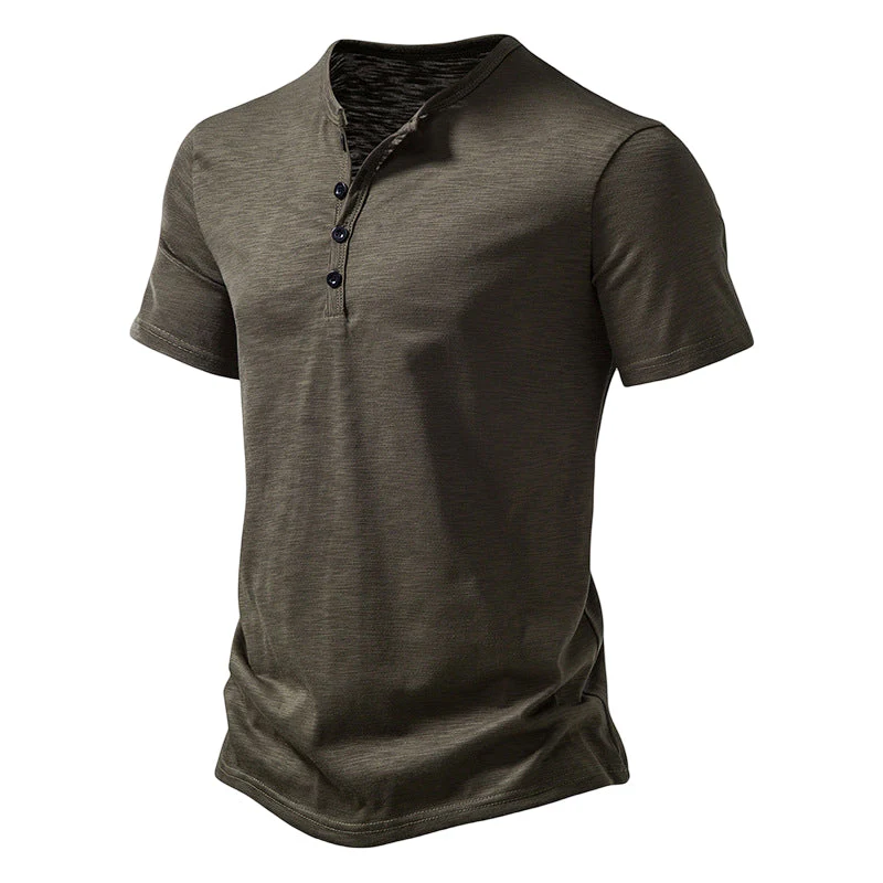 HENLEY SHORT SLEEVE SHIRT - Image 22