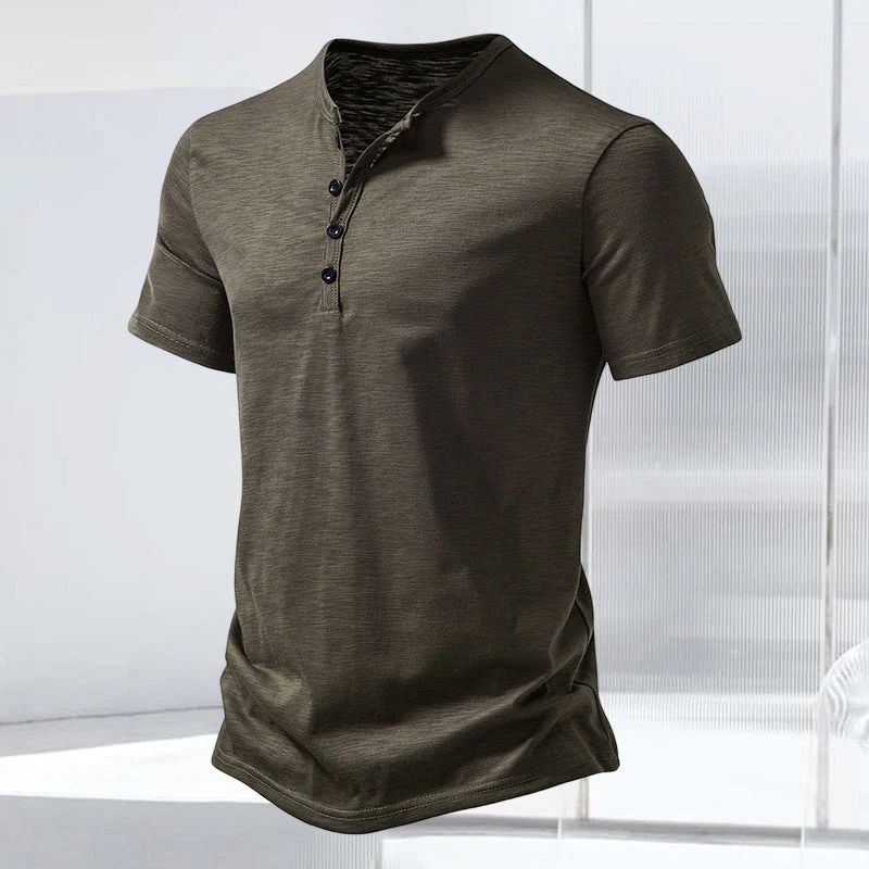 HENLEY SHORT SLEEVE SHIRT - Image 5