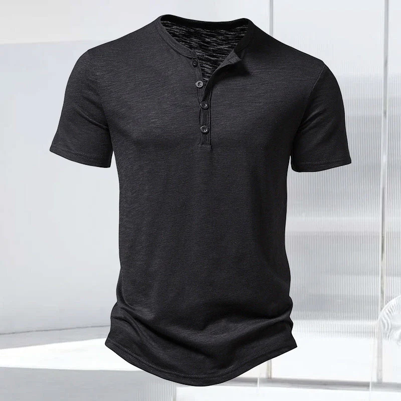 HENLEY SHORT SLEEVE SHIRT - Image 8