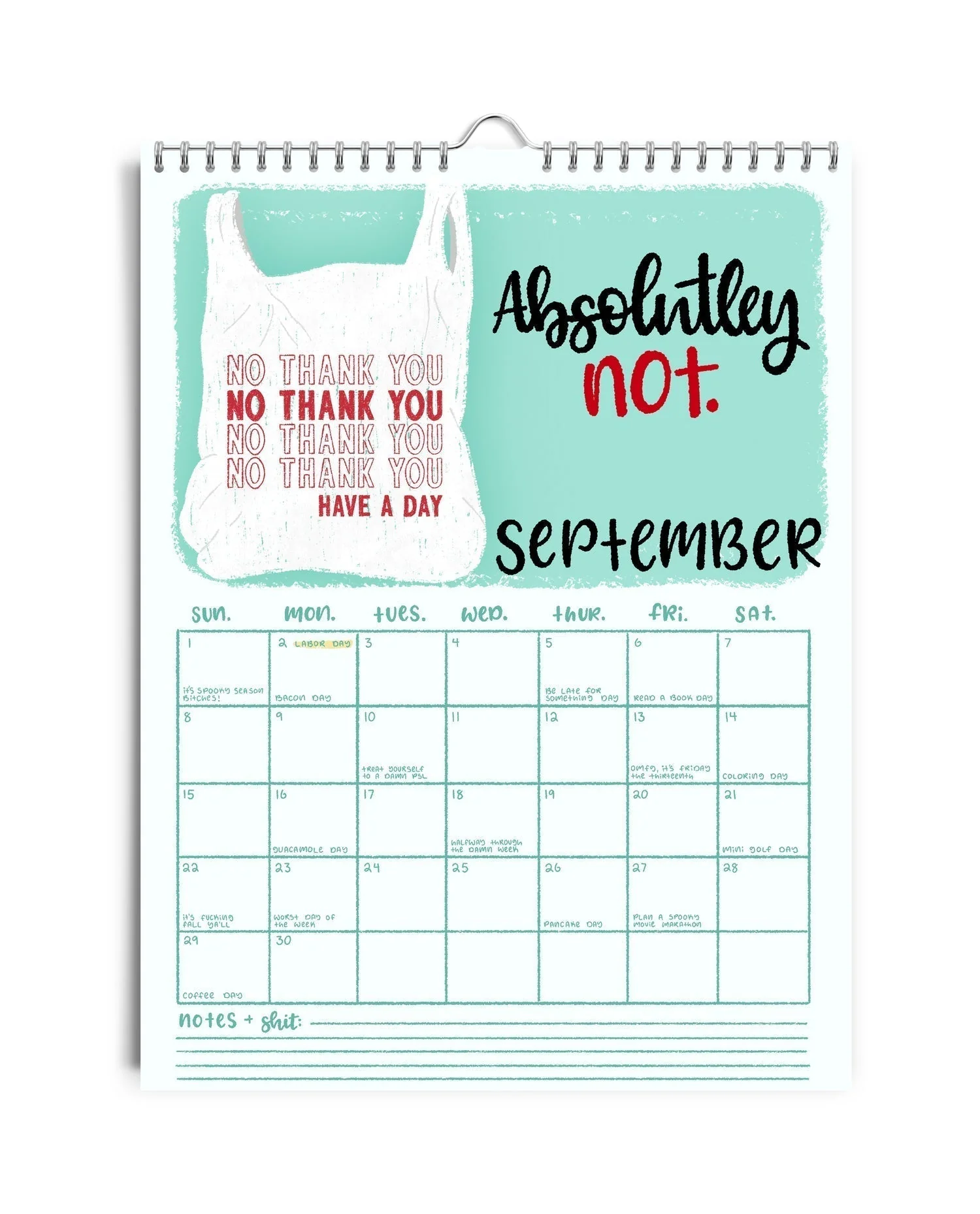 HERE WE FUCKING GO AGAIN CALENDAR - Image 15