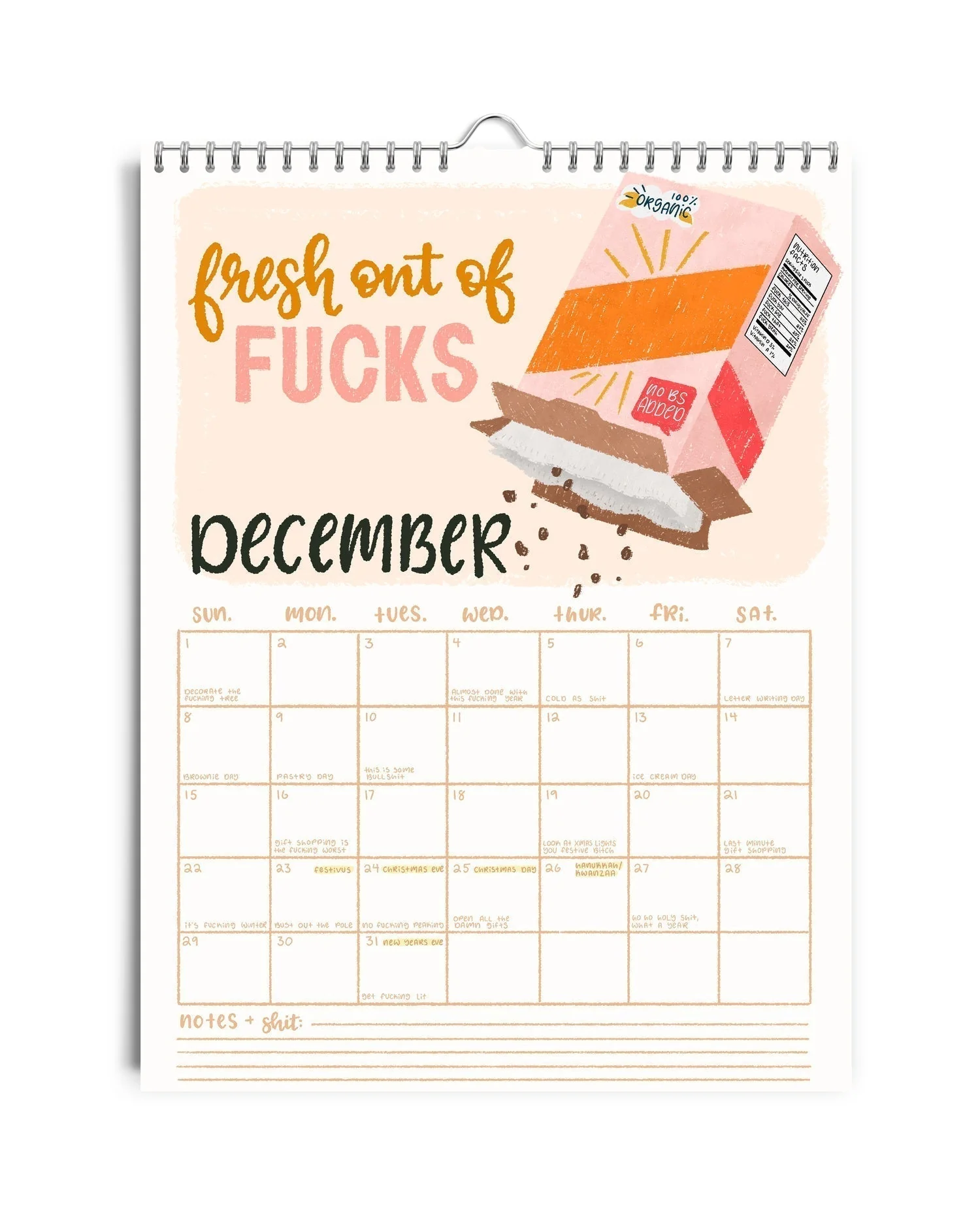 HERE WE FUCKING GO AGAIN CALENDAR - Image 18