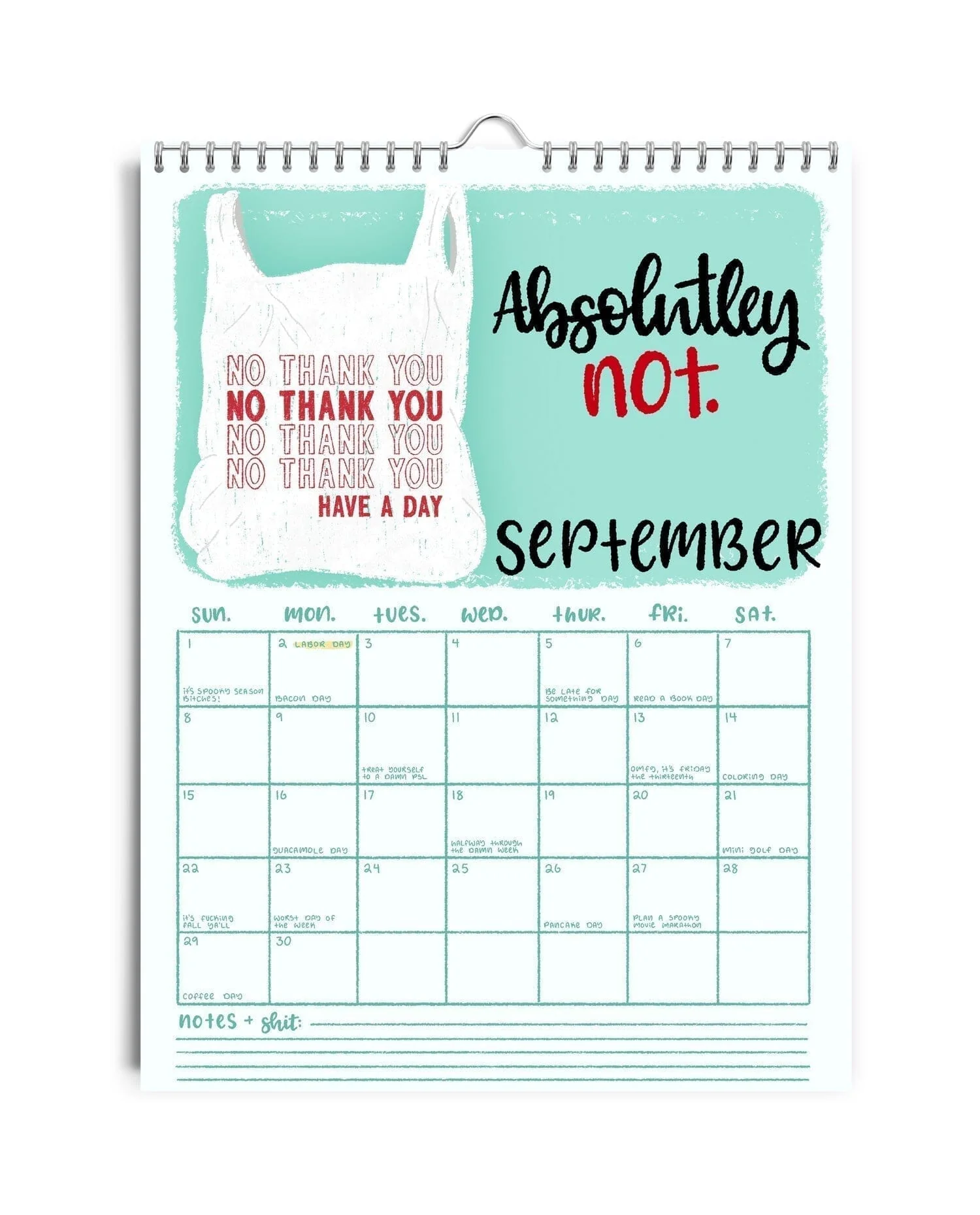 HERE WE FUCKING GO AGAIN 2025 CALENDAR - Image 10