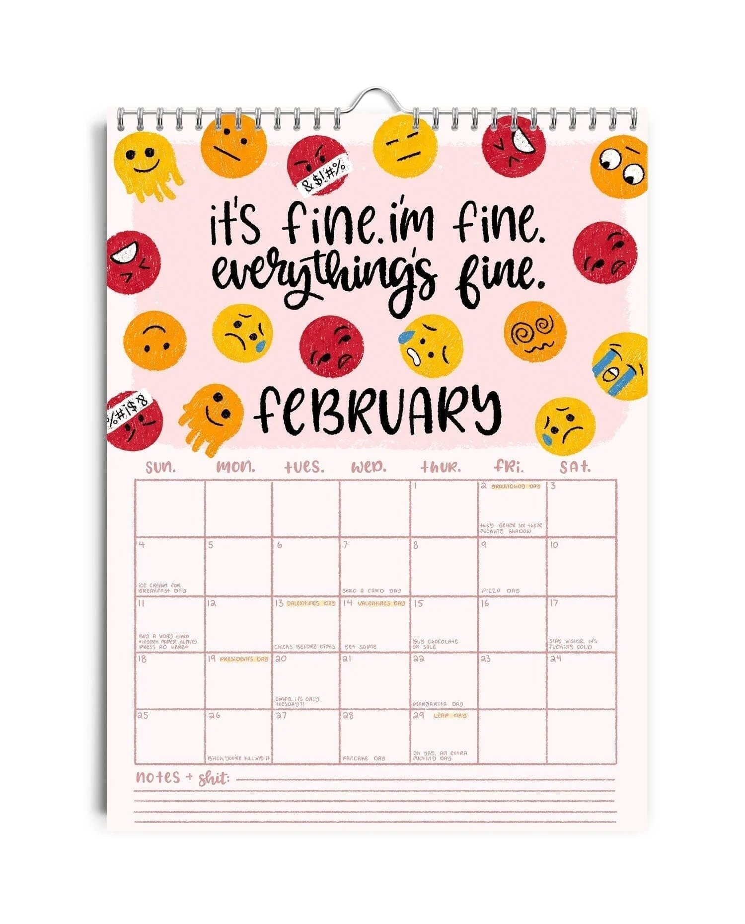 HERE WE FUCKING GO AGAIN 2025 CALENDAR - Image 3