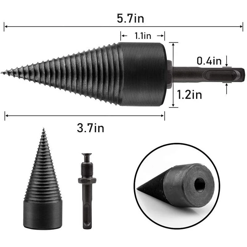 Hex Shank Firewood Drill Bit - Image 6