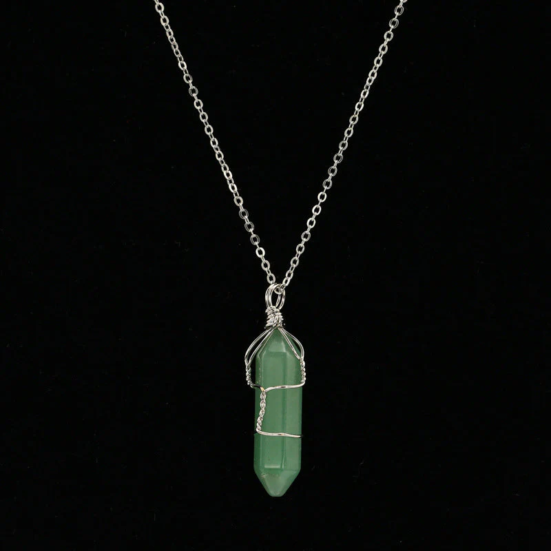 Hexagonal Crystal Necklace - Image 3