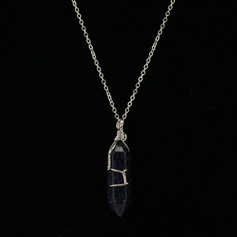 Hexagonal Crystal Necklace - Image 4