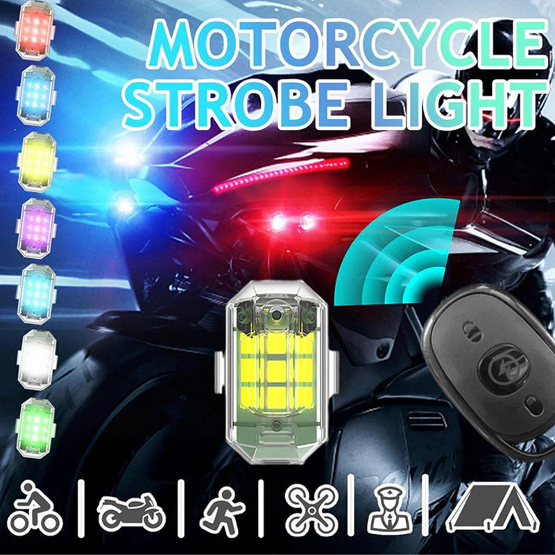 High Brightness Wireless LED Strobe Light - Image 2