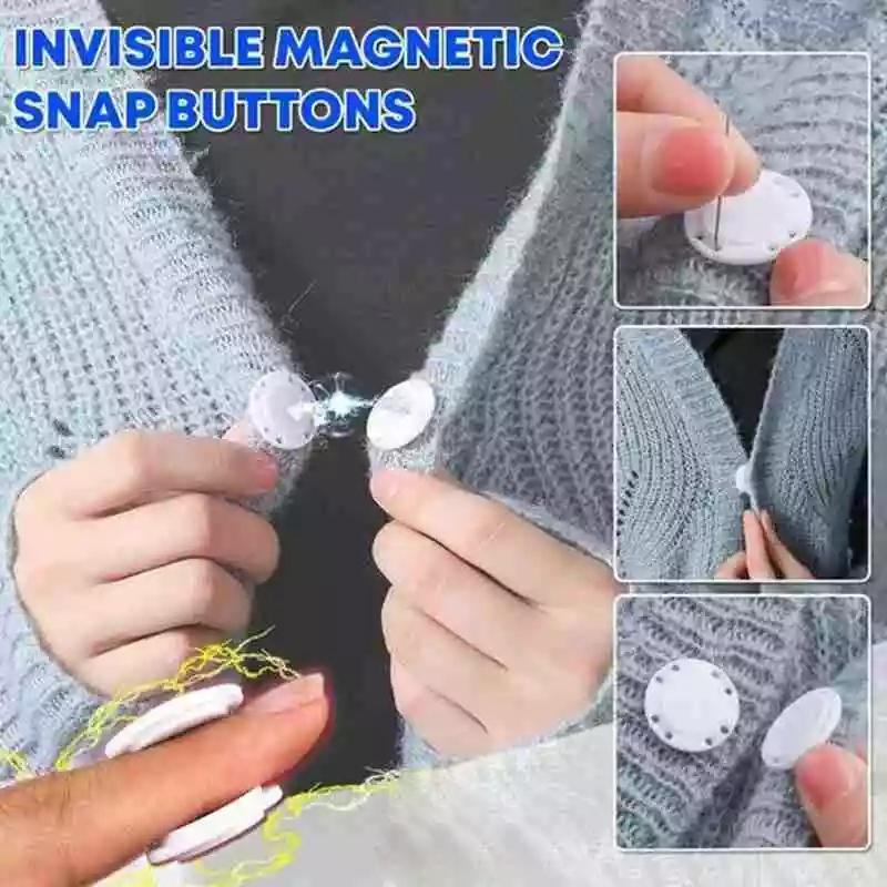 High-grade Invisible Magnet Button (5 Sets) - Image 4