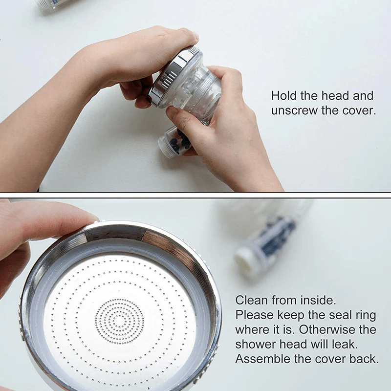 High-Pressure Ionic Filtration Shower Head - Image 7