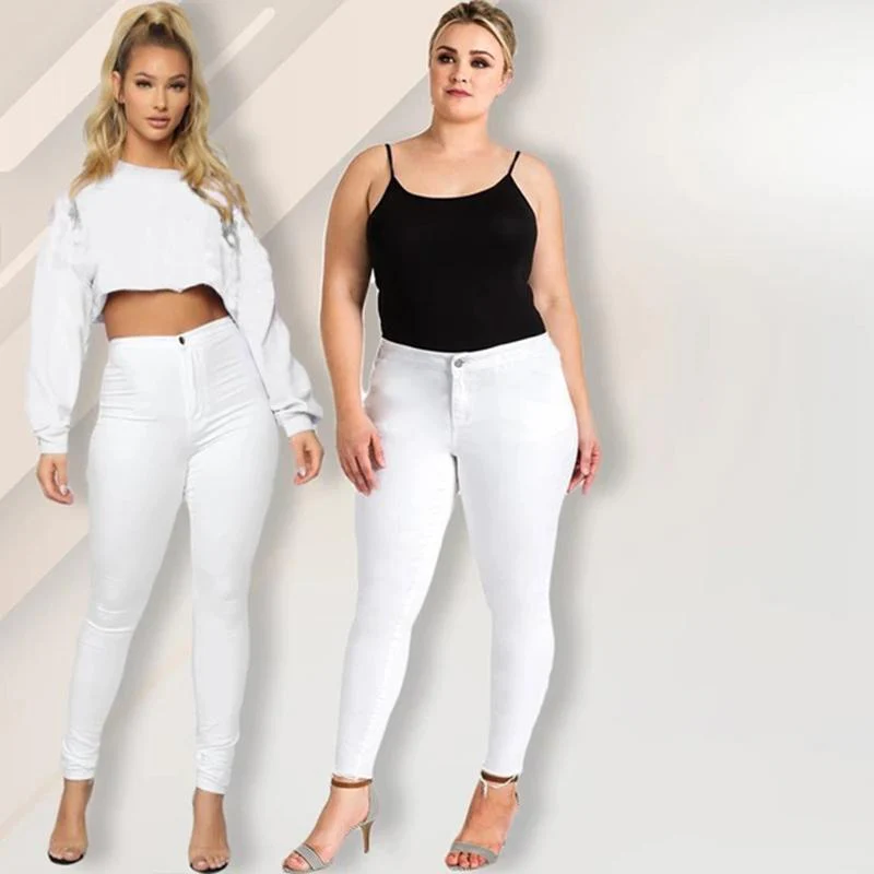 High-Rise Stretch Plus Size Jeans - Image 5