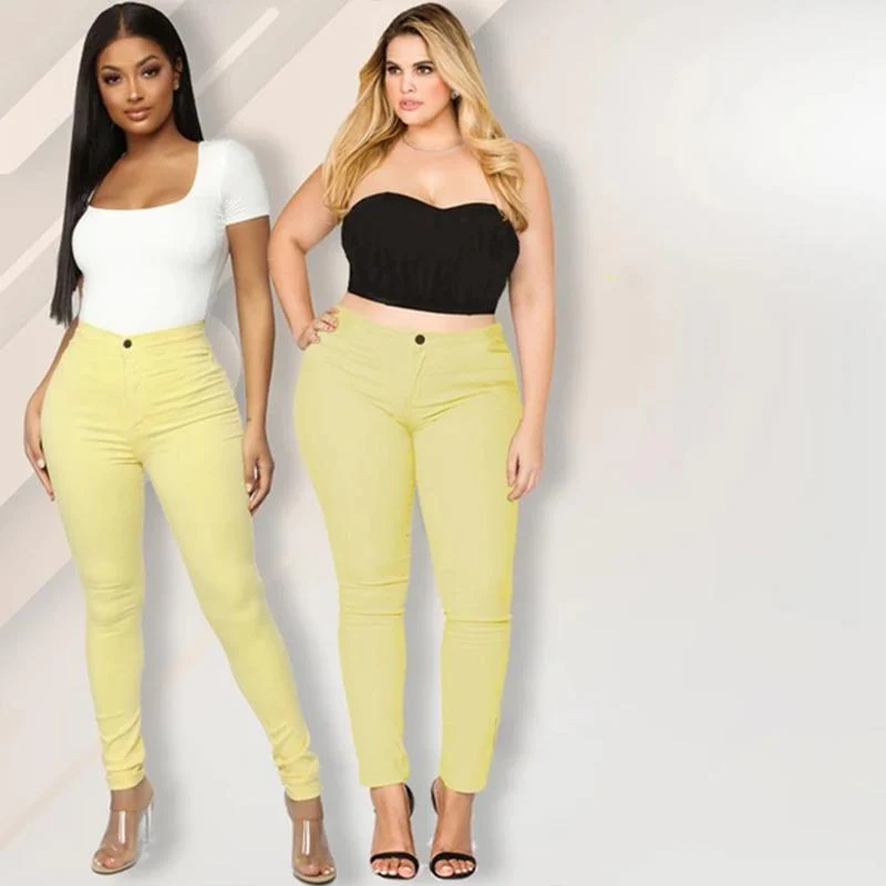 High-Rise Stretch Plus Size Jeans - Image 7