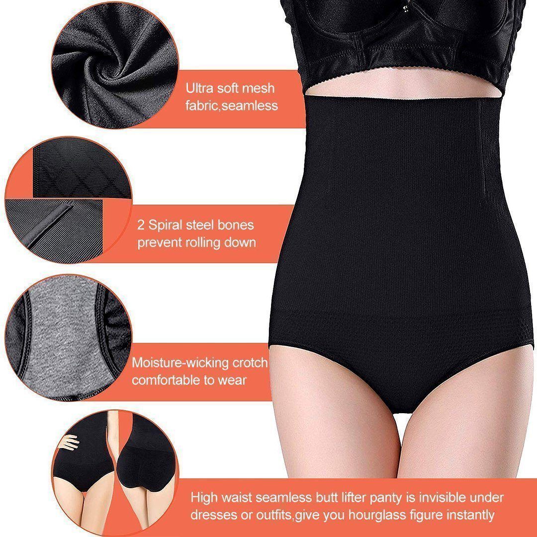 High Waist Tummy Control Shapewear Panties - Image 2