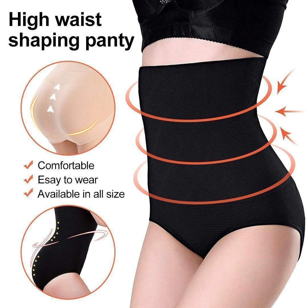 High Waist Tummy Control Shapewear Panties - Image 3