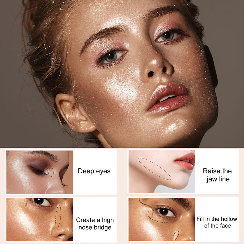 Highlighter Powder Stick Makeup - Image 3
