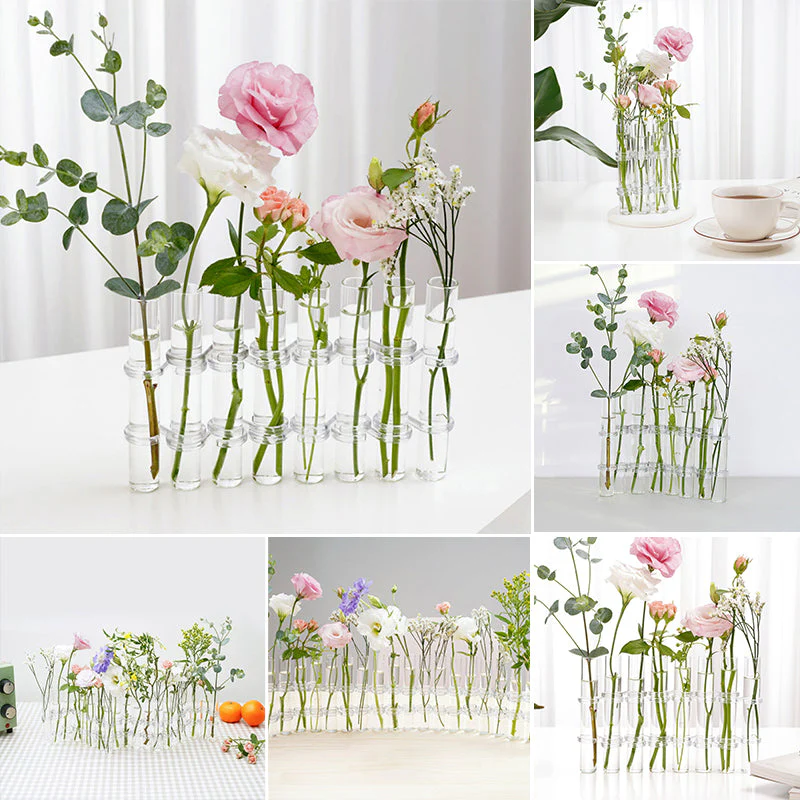 Hinged Flower Vase(6 pcs/8 pcs) - Image 14