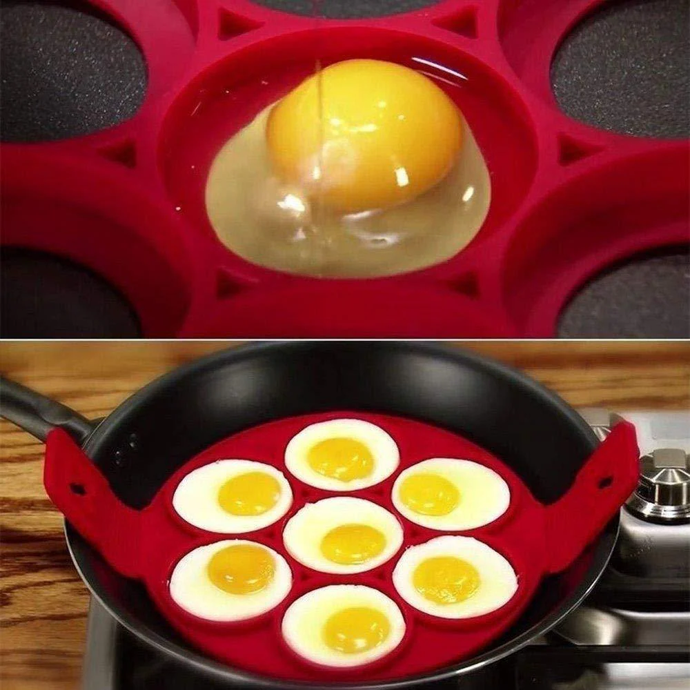 Non-stick Silicone Pancake Mold Ring - Image 8