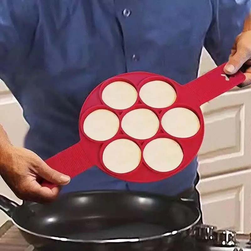 Non-stick Silicone Pancake Mold Ring - Image 9