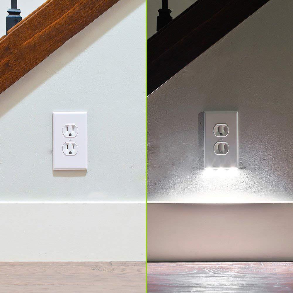 Hirundo Outlet Wall Plate With LED Night Lights - Image 7