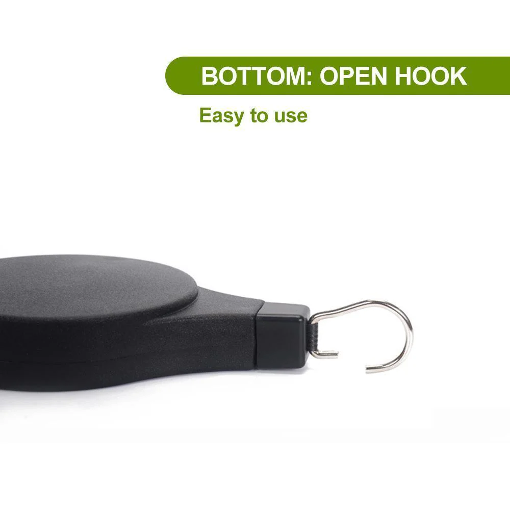 Hirundo Retractable Hook For Garden Baskets Pots, Birds Feeder - Image 4