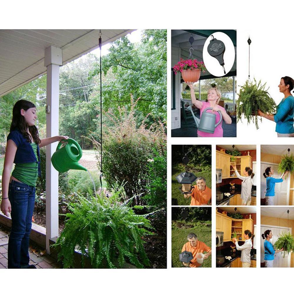 Hirundo Retractable Hook For Garden Baskets Pots, Birds Feeder - Image 7
