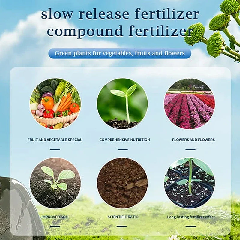 Home Gardening Universal Slow-Release Tablet Organic Fertilizer - Image 5