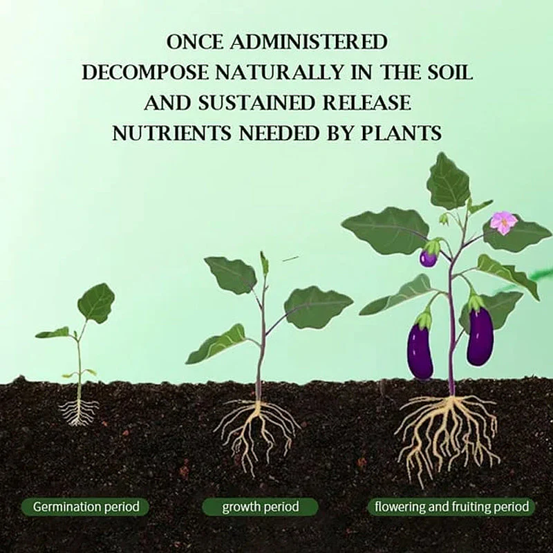 Home Gardening Universal Slow-Release Tablet Organic Fertilizer - Image 7