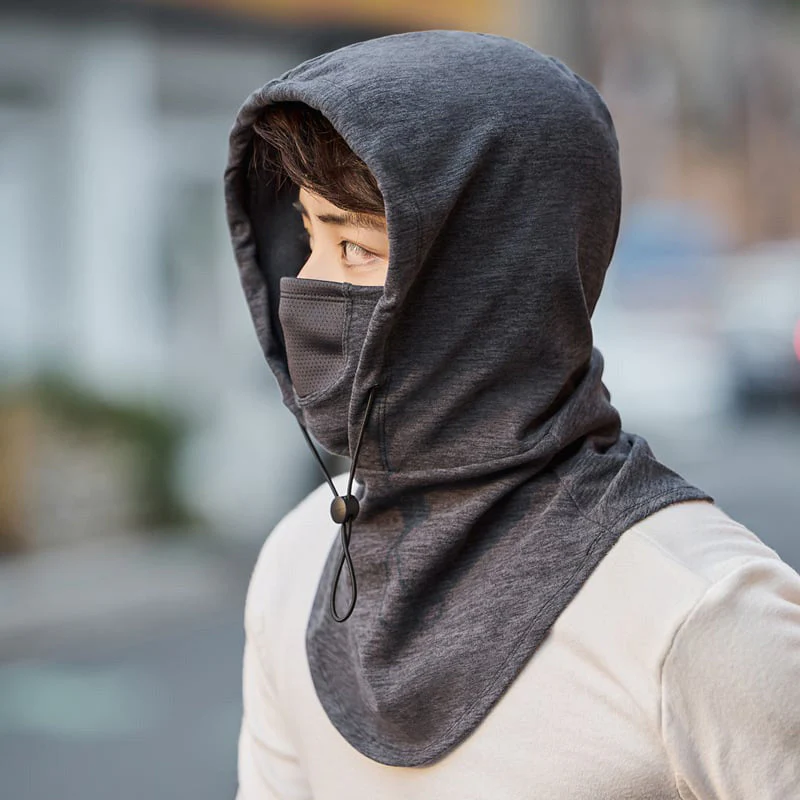Hooded Face Mask with Neck Warmer for Cycling - Image 26
