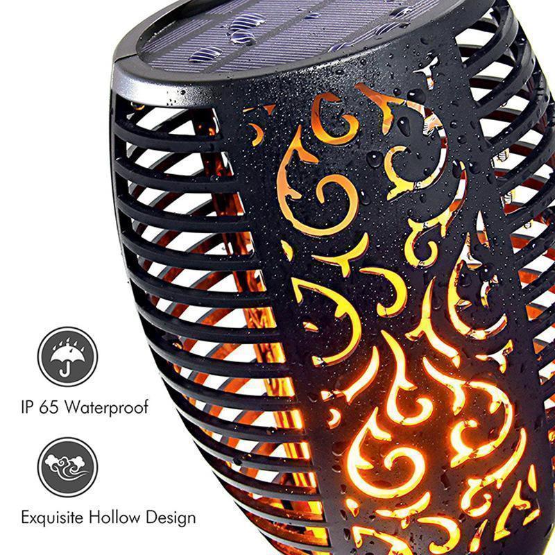 LED Solar Path Torch Light Dancing Flame - Image 5