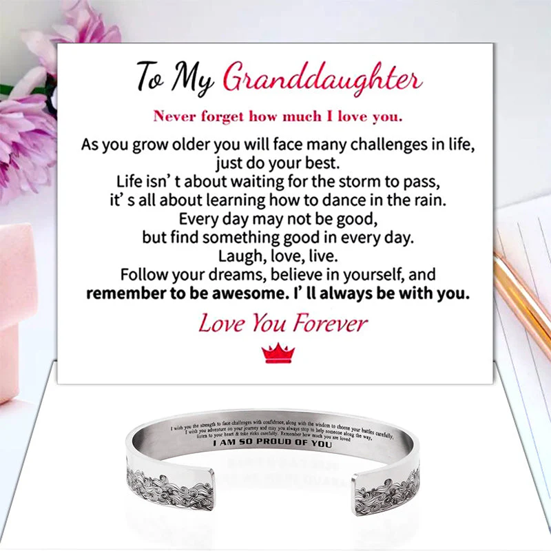 "I AM SO PROUD OF YOU" Wave Bracelet - Image 3