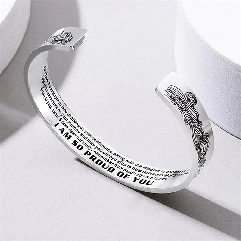 "I AM SO PROUD OF YOU" Wave Bracelet - Image 7