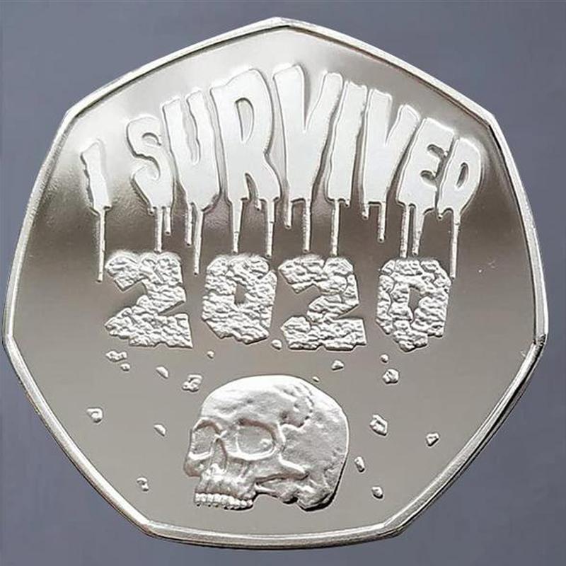 'I SURVIVED 2020'  commemorative coin - Image 7