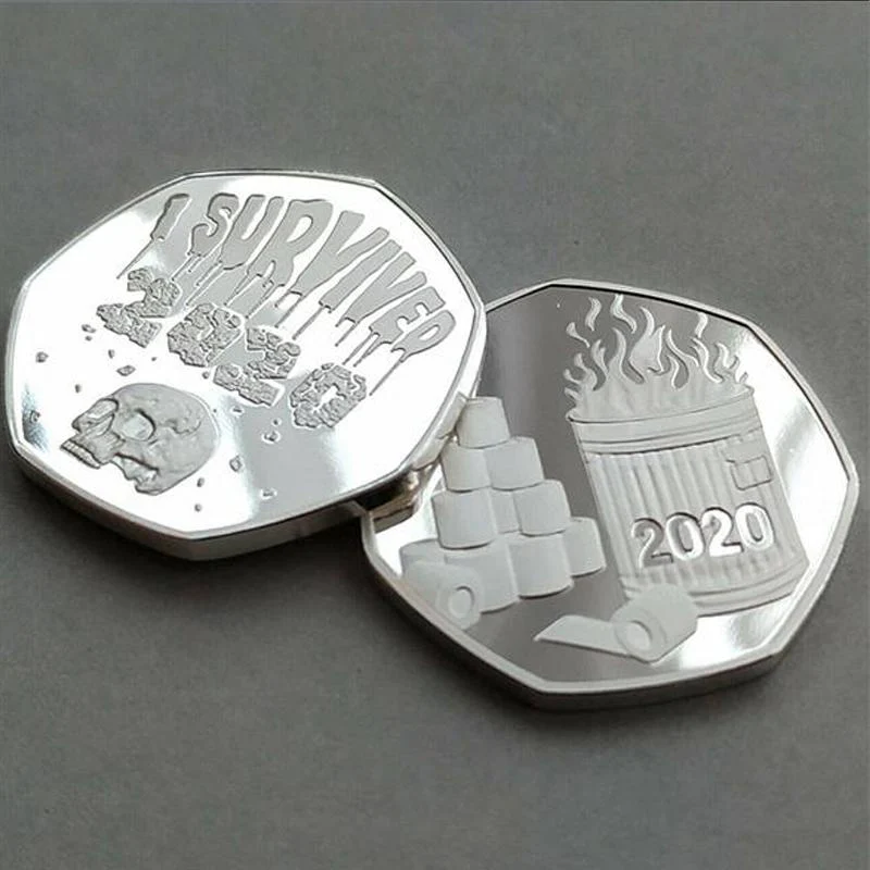 'I SURVIVED 2020'  commemorative coin - Image 8