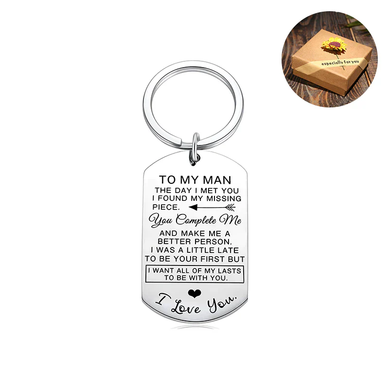I Want All Of My Lasts To Be With You Keychain - Image 10