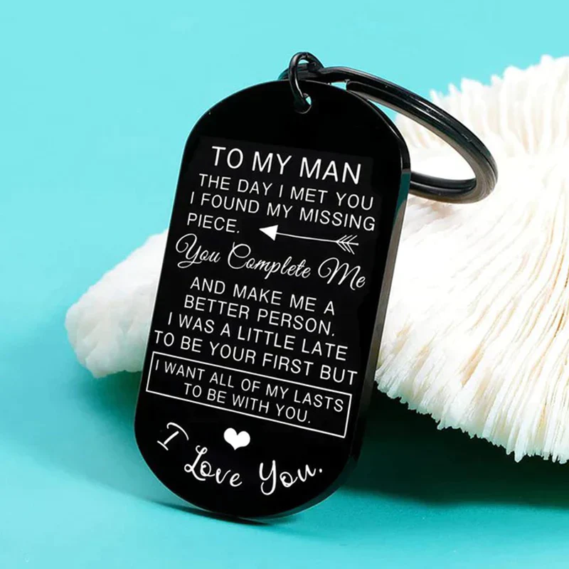 I Want All Of My Lasts To Be With You Keychain - Image 2