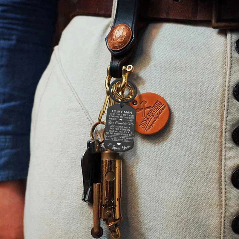 I Want All Of My Lasts To Be With You Keychain - Image 4