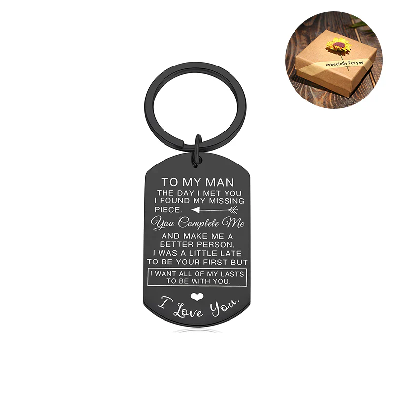 I Want All Of My Lasts To Be With You Keychain - Image 8
