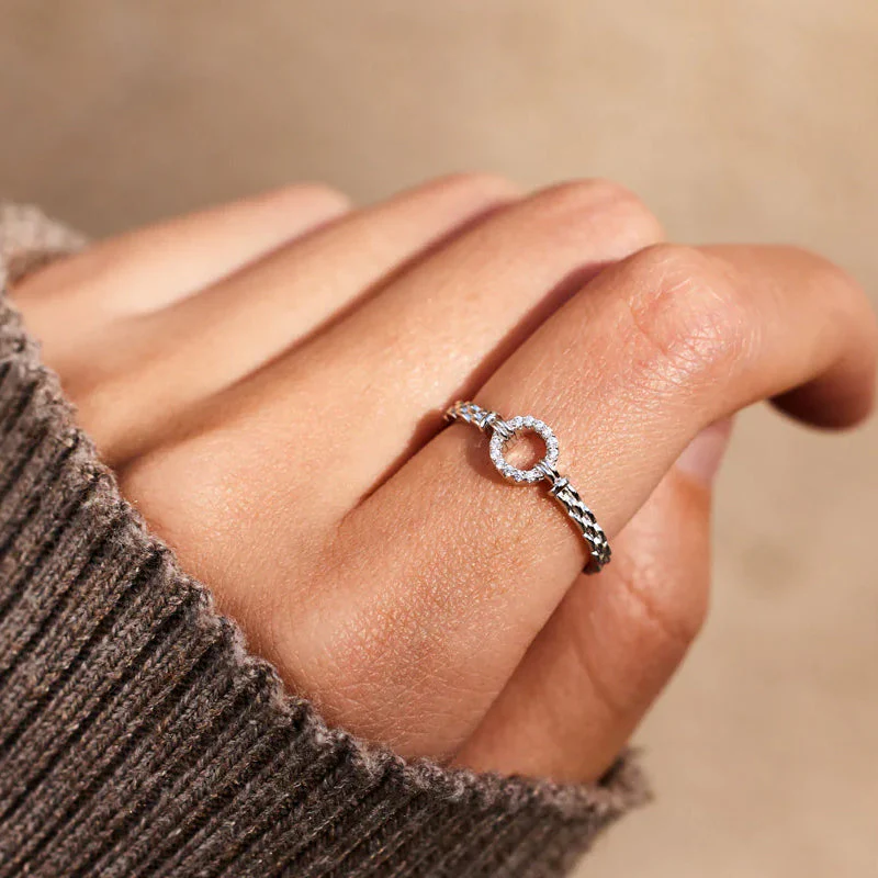 I Will Be With You Circle Ring - Image 2