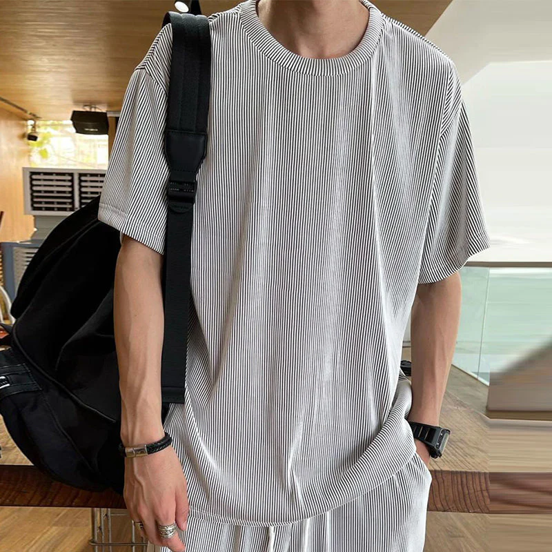Ice Silk Male Casual Suit - Image 6