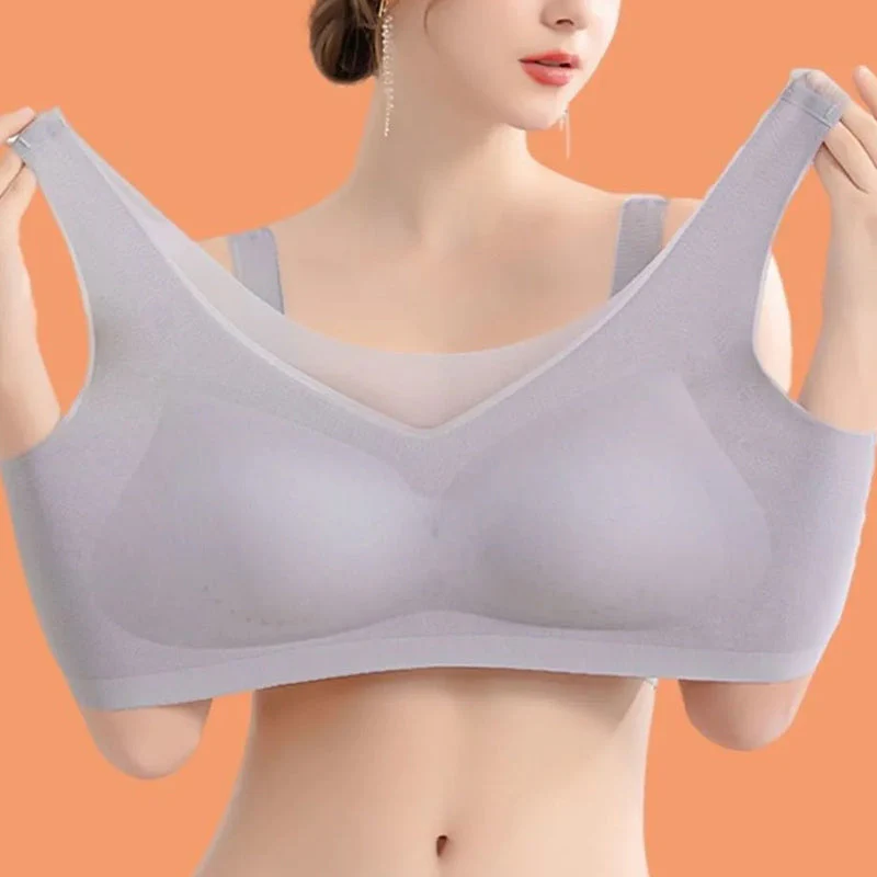Ice Silk Ultra-thin Seamless Bra - Image 2